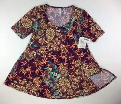 Nuevo para mujer Lularoe XXS Perfect cuello redondo manga corta cachemira Foto 1 de 4