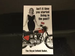 Royal Enfield Bullet original factory full-line five-fold brochure from 2000 - Picture 1 of 3