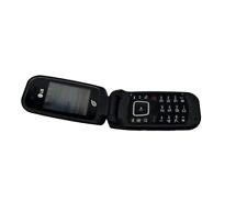 LG 440G (TracFone) Flip Cell Phone SIMPLE EASY - Black FREE FAST SHIPPING