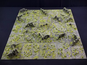 Ancient Ruined City Modular Tiles- Deluxe Core Set - Tabletop Wargaming RPG - Picture 1 of 13