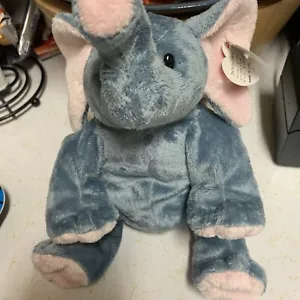 TY Pluffies Collection Winks Elephant Plush 2002 - Picture 1 of 17