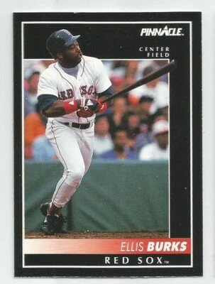 ELLIS BURKS 1992 PINNACLE CARD NEAR MINT CONDITION - Image 1 of 2