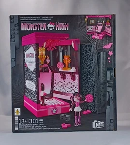 MEGA Monster High Draculaura BOO-K Crypt 301 Piece Building Set Brand New In Box - Picture 1 of 4