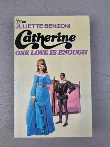 Libro de bolsillo Catherine One Love is Enough de Juliette Benzoni Pan de colección 1974 - Imagen 1 de 7