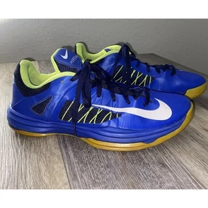 Nike Hyperdunk Lunarlon Low Blue Mens Size US 10.5 554671-402 Basketball Shoes - Picture 1 of 10