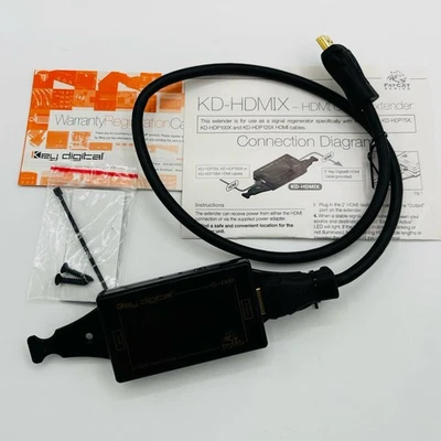 Key Digital KD-HDMIX HDMI Cable Extender with Hardware - Image 1 of 4