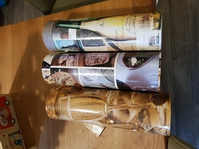 3 Pappdosen Geschenkbox Flasche Wein Sekt Weihnachter Verpackung - Bild 1 von 2