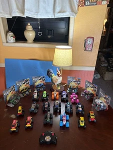 Big Hot Wheels Monster Jam And Express Wheels Truck Lot! Multiple Lines! Look! - Picture 1 of 7