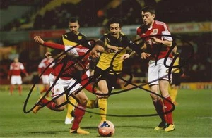 BRISTOL CITY: BOBBY REID SIGNED 6x4 ACTION PHOTO+COA - Picture 1 of 1