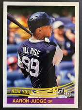 Aaron Judge 2018 Donruss Baseball Card New York Yankees #253