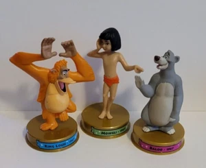 DISNEY 100 YEARS OF MAGIC McDonalds 2002 Happy Meal Toys MOWGLI, BALOO & LOUIE - Picture 1 of 6