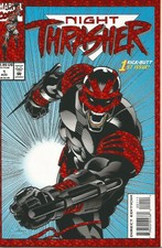 MARVEL NIGHT THRASHER #1 & MINI SERIES #1 #2 #3 #4 NO CGC NO CBCS 1991