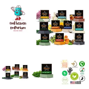 10 PACKS Bar Soap Body Wash For Men 5 Oz Daily Use Natural Shower Soap Men's ... - Picture 1 of 10