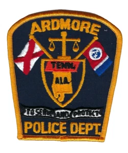 Ardmore Tennessee / Alabama Police patch - NEW! - Picture 1 of 1