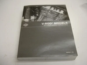 HARLEY DAVIDSON 2015 V-ROD FACTORY SERVICE REPAIR MANUAL BOOK P/N 99501-15 (G3) - Picture 1 of 4