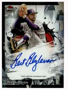 2024 Finest Autograph Bert Blyleven Minnesota Twins #FA-BB - Picture 1 of 2