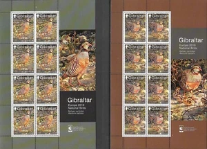 GIBRALTAR - 2019 MNH "Europa CEPT - National BIRDS" ¡Dos hojas completas!! - Imagen 1 de 1