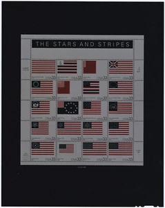 Transparent Photo Color Essay, USA Sc3403 The Stars and Stripes, Flag - Picture 1 of 1