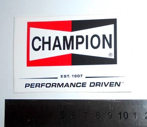 ADESIVO STICKER AUTOCOLLANT VINTAGE AUTO MOTO TUNING CHAMPION PERFORMANCE 1907 - Picture 1 of 1