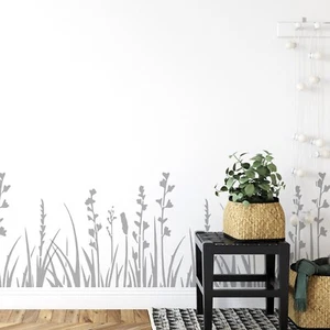 WILD GRASS Woodland Nursery & Kids Room Stencil - Wall Decor Painting stencil - Picture 1 of 6