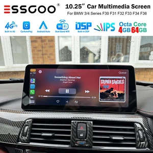 10.25" 6+128GB Car GPS Carplay Stereo for Mercedes C Class W204 2011-2014 NTG4.5 - Picture 1 of 17