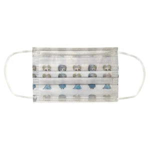 50 Stück für Kinder Kinder Prinzessin 3-lagig Einweg Gesichtsmaske Ohrschlaufe Mundbedeckung - Bild 1 von 2