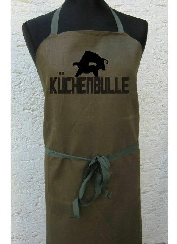 Delantal de cocina para niño delantal de parrilla delantal de cocina barbacoa Bw divertido delantal toro Foto 1 de 1