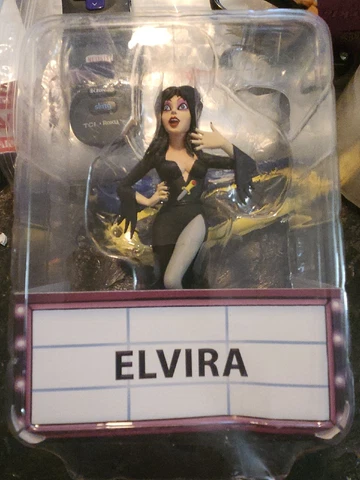 NECA Toony Terrors Elvira Mistress of the Dark  Figure loose mint perfect Cover