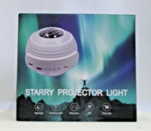 Star Projector LED Starry Sky Galaxy Night Light Music Speaker Bluetooth Remote - Picture 1 of 4