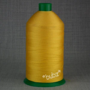 STRONG BONDED NYLON 20s HUGE 3,000m SPOOL HEAVY DUTY SEWING THREAD 20 TKT YELLOW - Picture 1 of 1