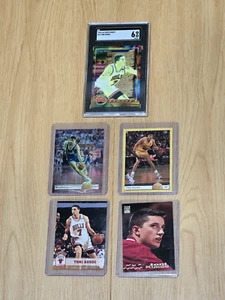 Toni Kukoc 1993 Topps Finest #14 RC Rookie Refractor SGC 6 - Imagen 1 de 2