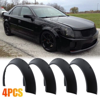 Guardabarros para Cadillac ATS XTS CTS SRX llamaradas arcos de rueda anchos guardabarros de carrocería ancha Foto 1 de 4