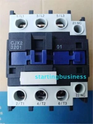 1 Pcs New CJX2-3201 110V Coil 3 Pole Phase 1Nc Switch Ac Contactor - Bild 1 von 2