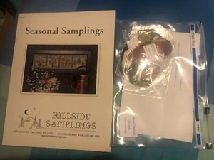 Hillside Samplings - Seasonal Samplings - Cross Stitch Kit - with SILKS - - Picture 1 of 8