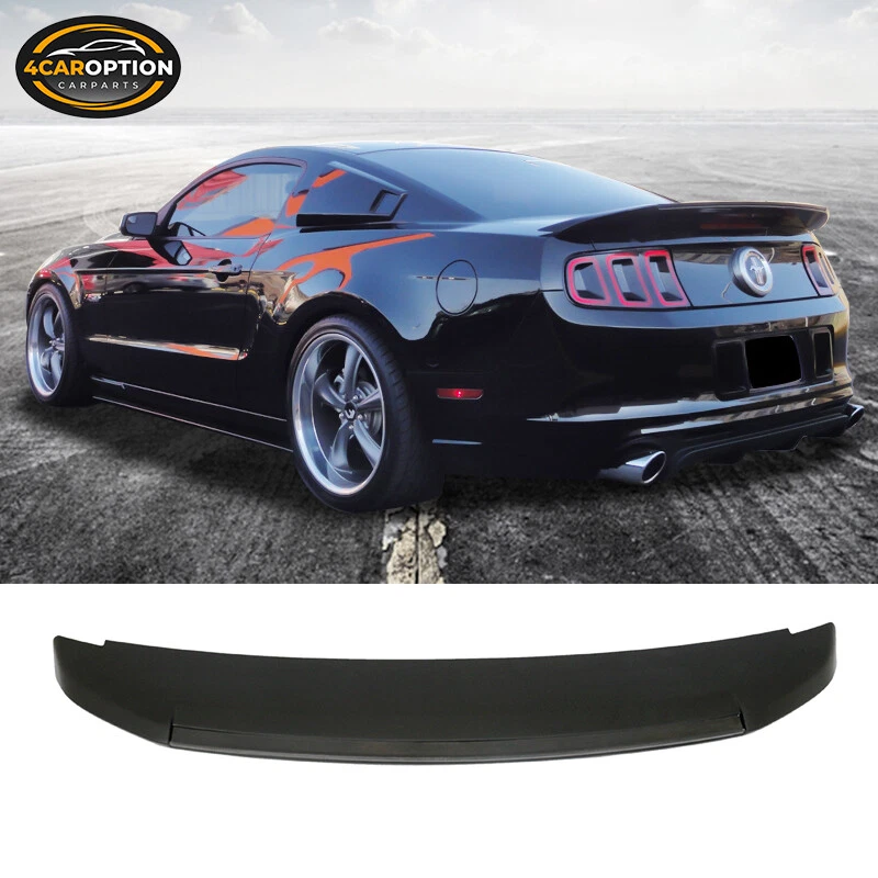 Fits 10-14 Ford Mustang Shelby Gt500 Style Rear Trunk Spoiler Wing Lid - ABS