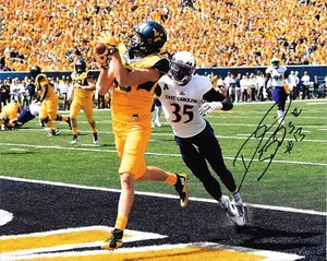 DAVID SILLS HAND SIGNED WEST VIRGINIA MOUNTAINEERS 8X10 PHOTO W/COA WVU - Picture 1 of 1