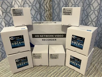 Cortex HD 4K 8-Port Network Video Recorder, 4 Junction Boxes & 4 Turret Cameras - Image 1 of 4