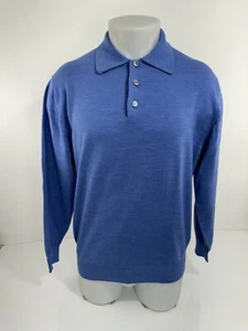 BRIONI - WOOL Collared Mens M Sweater - Picture 1 of 6