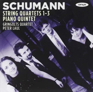 Schumann: String Quartets 1-3/ Piano Quintet Gringolts Quartet - CD - New Sealed - Picture 1 of 2