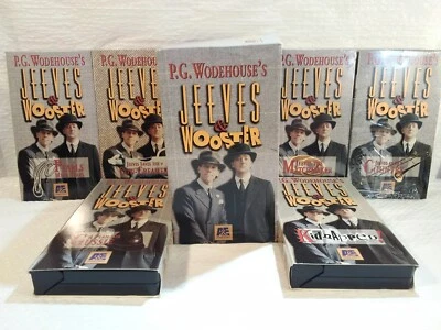 JEEVES & WOOSTER VHS A&E COMEDY BRITISH TV SERIES BOX SET - Image 1 of 4