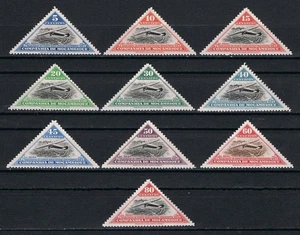 Compª. de Moçambique, Cor. Aéreo Af. 1 a 10 set complet MLH  CV 24,50€ / $28.60 - Picture 1 of 2