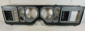 1984 1985 1986 Ford Mustang Grey Black Instrument Gauge Cluster Dash Trim Bezel - Bild 1 von 16