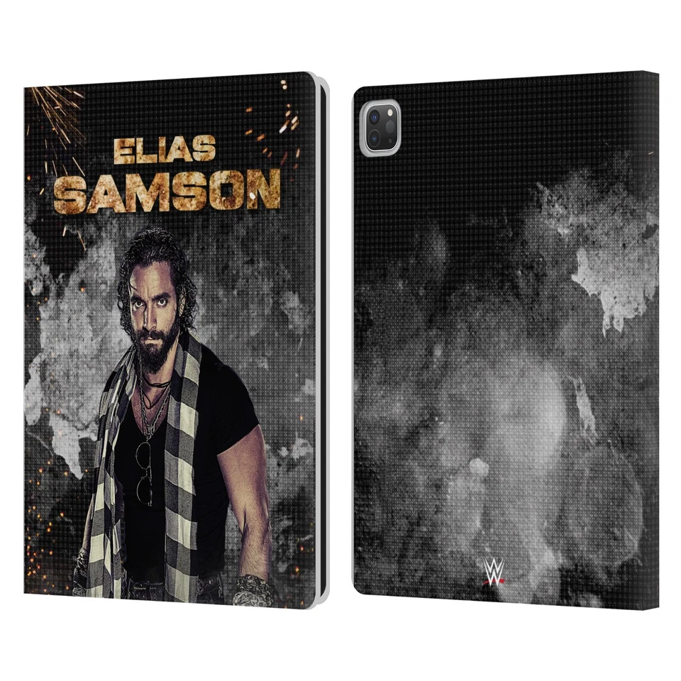 FUNDA BILLETERA LIBRO CUERO OFICIAL WWE ELIAS PARA APPLE iPAD Foto 1 de 4