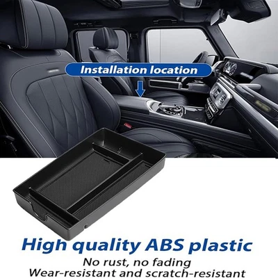 Bandeja organizadora de caja de almacenamiento reposabrazos central oculta para Lexus RX 350/350h 2023-2024 Foto 1 de 4