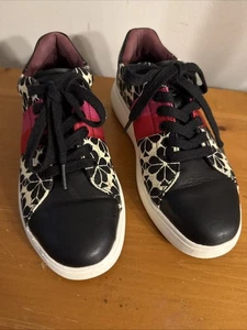 Kate Spade New York Flor Jacquard Keswick W - Negro Crema K5028 Talla 8B - Imagen 1 de 10