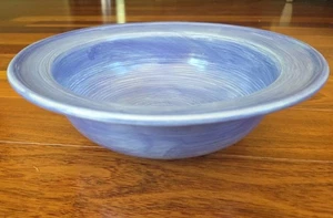 Pfaltzgraff Large Salad Serving Bowl 13.5" Blue Made in Mexico - Picture 1 of 5
