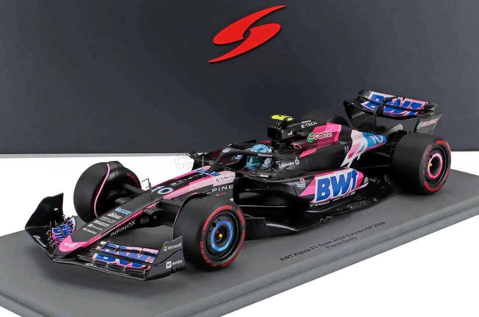 1/18 SPARK-MODEL - ALPINE - F1  A524 TEAM BWT ALPINE N 10 BAHRAIN GP 2024 18S980 - Immagine 1 di 1