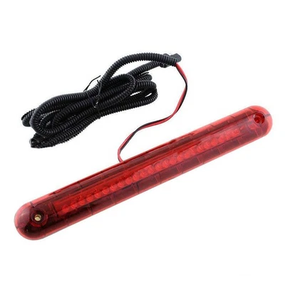 Tercera luz trasera de freno 3RD roja LED para coche de montaje alto lámpara 24 LED 12V Foto 1 de 4