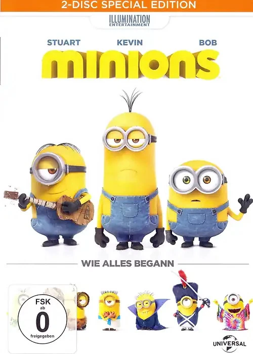 Minions: Wie alles begann [2 Discs, Special Edition] - Bild 1 von 1
