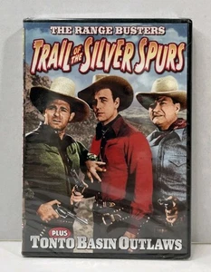 The Range Busters - Trail of the Silver Spurs & Tonto Basin Outlaws (DVD, 2006) - Imagen 1 de 6